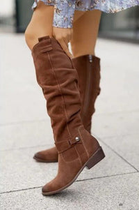 Trendy Women's Boots - Bella-Beige-35-State of Style