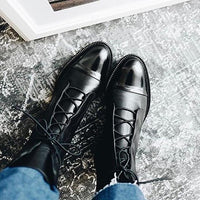 Trendy Women's Boots with Luxe Heel - Mila-Black-4.5-State of Style