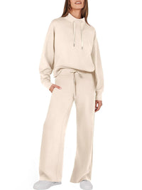 Trendy Women's Clothing Set - UrbanEase-Apricot-S-State of Style