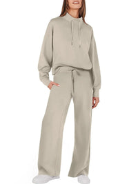 Trendy Women's Clothing Set - UrbanEase-Light Khaki-S-State of Style
