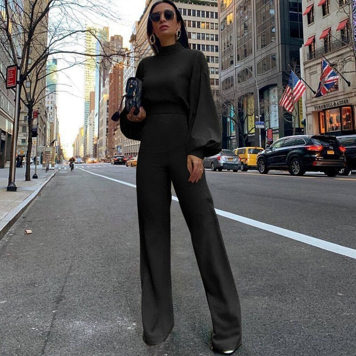 Trendy Women's Jumpsuit - Evelyn-Black-S-State of Style