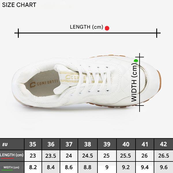 Trendy Women's Sneakers – Isla-White-4.5-State of Style