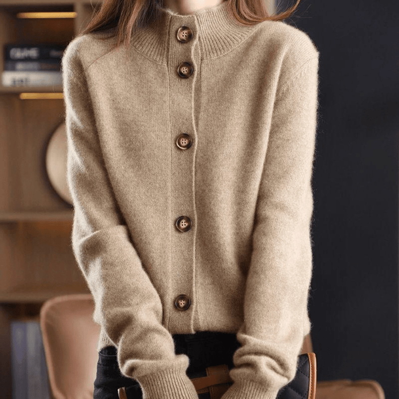 Trendy Women's Sweater - Livia-Beige-XS-State of Style