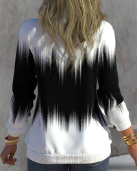 Trendy Women's Sweater with Zip - Aurora-Black-S-State of Style
