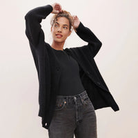 Trendy Women's Waistcoat - Emily-Black-XS-State of Style