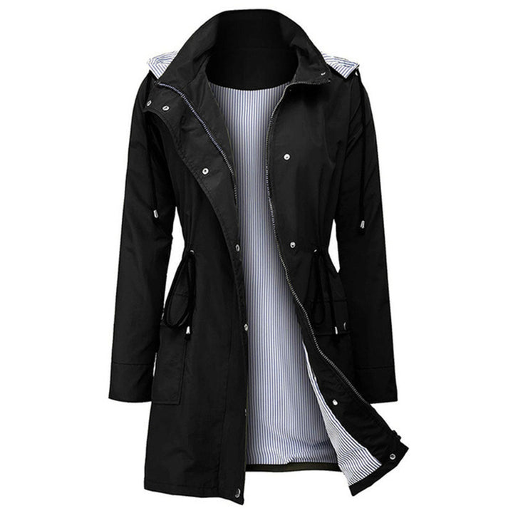 Trendy Women's Windbreaker - Lilac-Black-S-State of Style