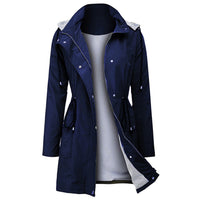 Trendy Women's Windbreaker - Viviane-Blue-S-State of Style