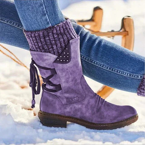 Trendy Women's Winter Boots - Sienna-Purple-4-State of Style