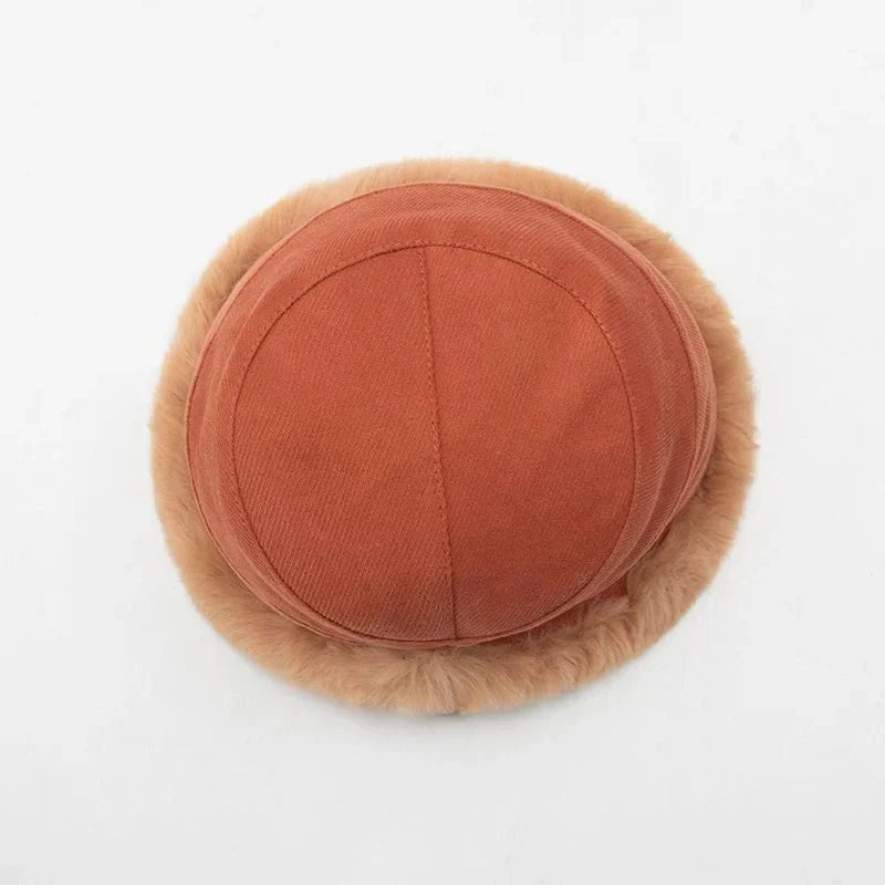 Trendy Women's Winter Hat - FrostChic-Khaki-State of Style