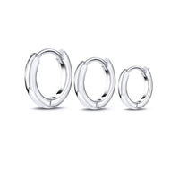 Triella 3-Ring Earring Set-Silver-State of Style