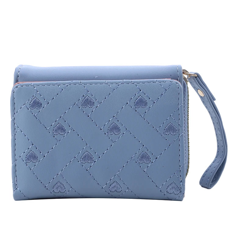 Triple-Fold Wallet - Irish Love-Blue-State of Style