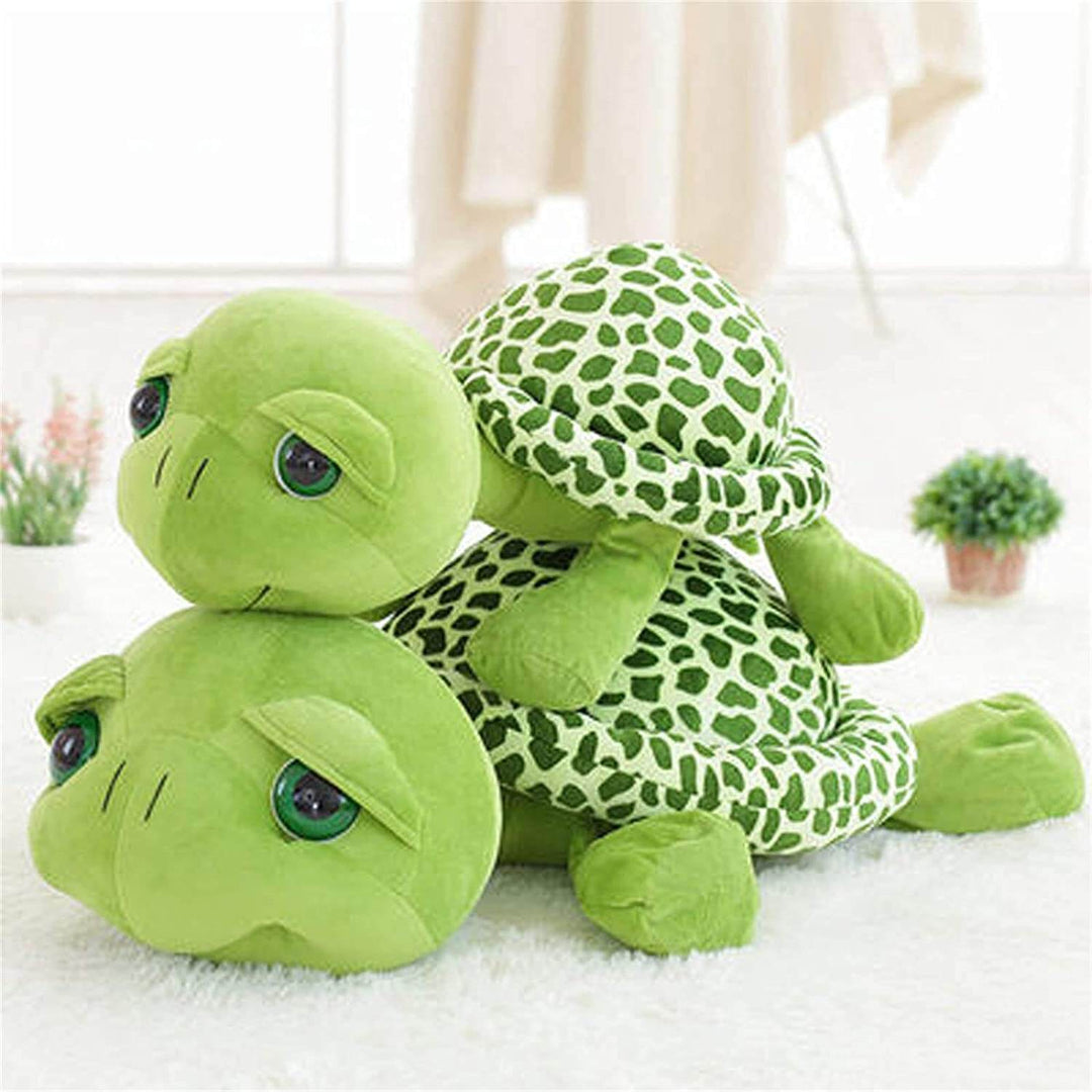 Soft plush turtle cuddly toy with a lifelike design – Cuddly Pannier