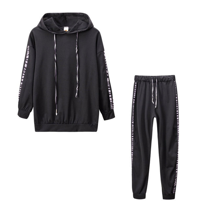 Two-Piece Ladies' Sports Set – Yara-Black-S-State of Style