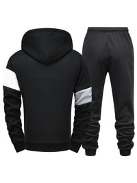 Two-Piece Men's Tracksuit - Lorenzo-Beige-S-State of Style
