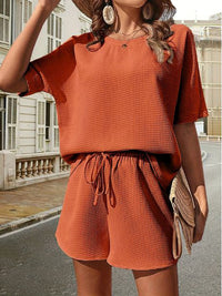 Two-Piece Summer Set for Ladies - Isla-Brown-S-State of Style