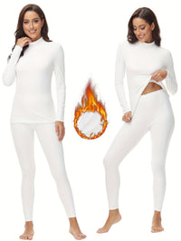 Two-Piece Thermal Set for the Cold Winter Months - Serena-Black-XS-State of Style
