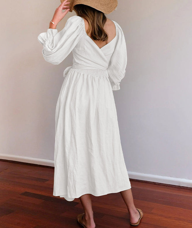 Two-Way Maxi Summer Dress - Celina-Green-S-State of Style