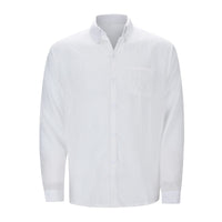 Tyler – Men’s Linen Shirt-White-M-State of Style