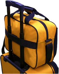 2-Piece Softside Carry-On Luggage Set with Expandable Design and Skate Wheels