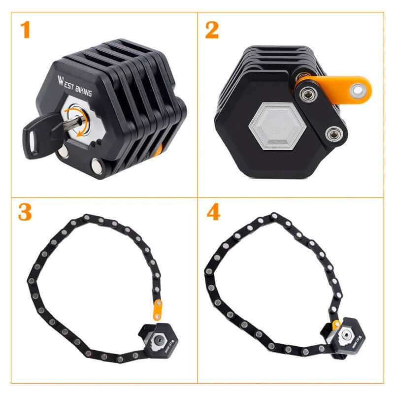 Ultimate Safe Bike Lock - TitanLock Pro-1 Bicycle lock-State of Style