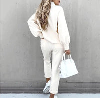 Ultimate Soft Home Suit | Cosy & Stylish Loungewear Set-White-S-State of Style
