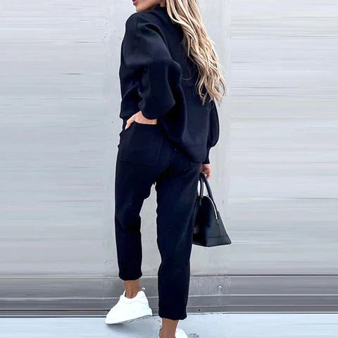 Ultimate Soft Home Suit | Cosy & Stylish Loungewear Set-White-S-State of Style