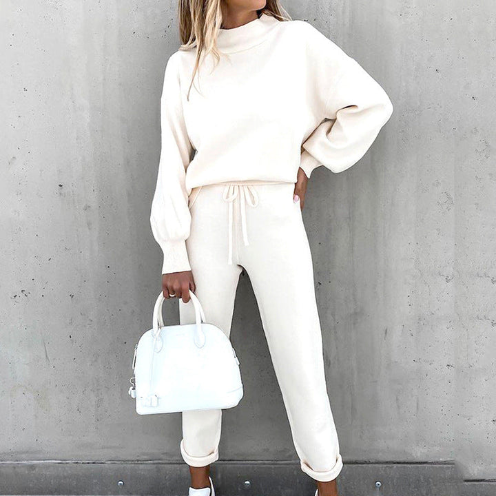Ultimate Soft Home Suit | Cosy & Stylish Loungewear Set-White-S-State of Style