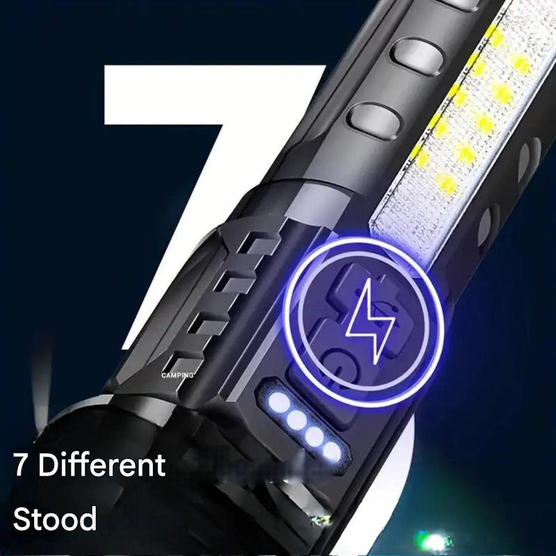 Ultra-bright Military Torch with 5000 Lumens - PowerBeam-State of Style
