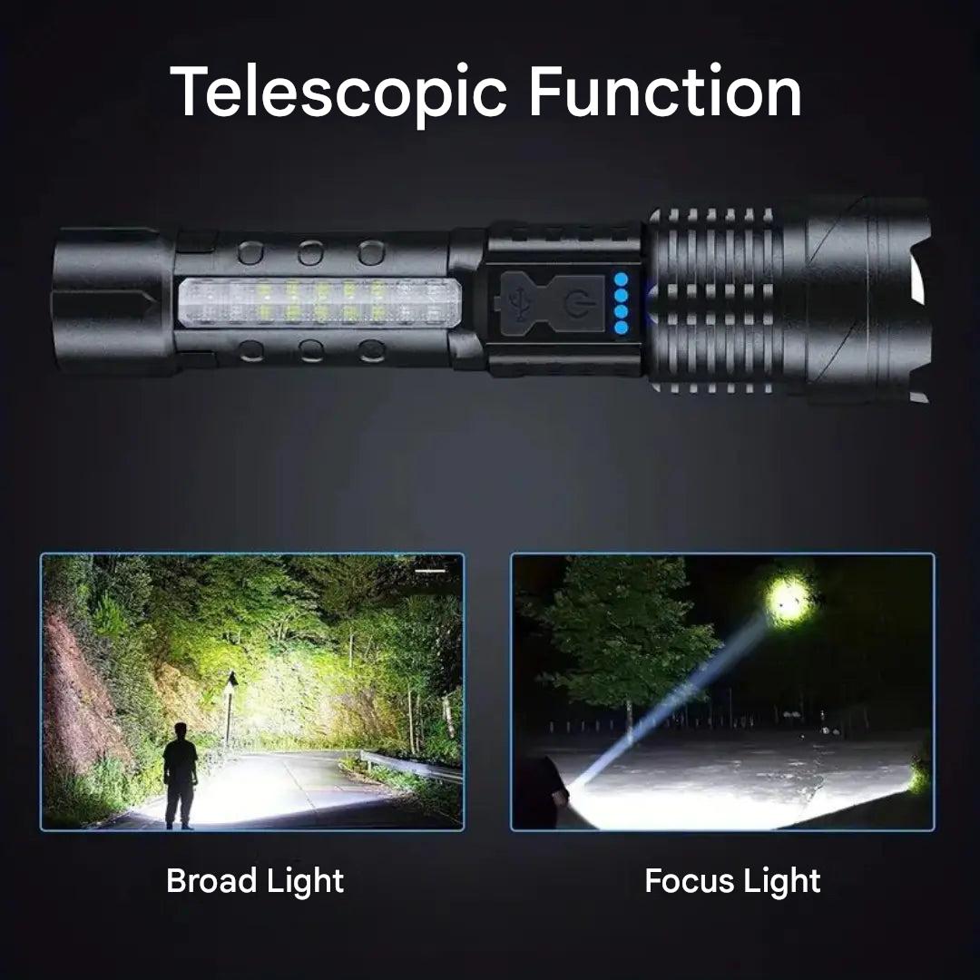 Ultra-bright Military Torch with 5000 Lumens - PowerBeam-State of Style