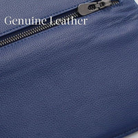 Ultra-thin RFID Blocking Leather Card Wallet - Renée-Black-State of Style
