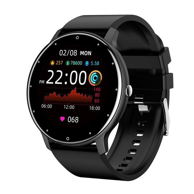 Ultra-thin Smartwatch - SlimLine Fit-Black-State of Style