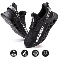 Ultralight Breathable Safety Shoes - ProGuard-Black-6.5-State of Style