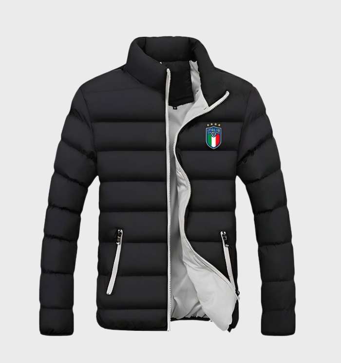 Ultralight Quilted Men's Winter Jacket - Nico-Black Ash-M-State of Style