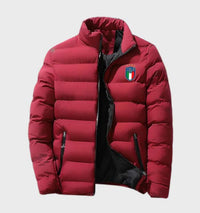 Ultralight Quilted Men's Winter Jacket - Nico-Black-Red-M-State of Style