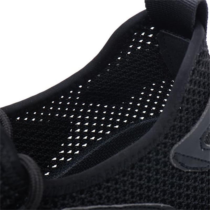 Ultralight Safety Shoes with Steel Toe - SteelFlex One-Black-4.5-State of Style