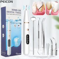 Ultrasonic Tooth Cleaner - SonicClean-White-State of Style