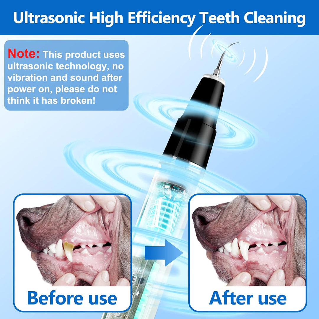 Ultrasonic Tooth Cleaning Set for Pets - BuddyCare-State of Style