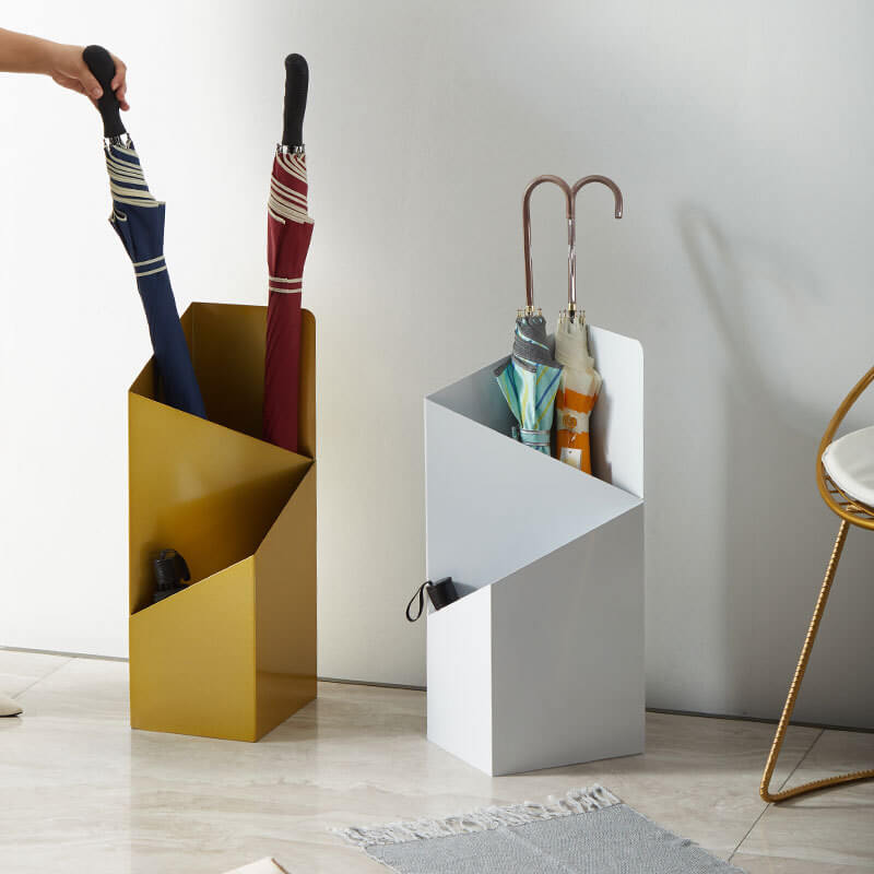 Umbrella stand with drip tray – Strömma-Red-State of Style