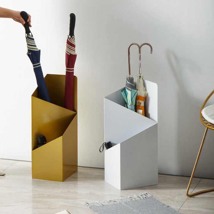 Umbrella stand with drip tray – Strömma-Red-State of Style