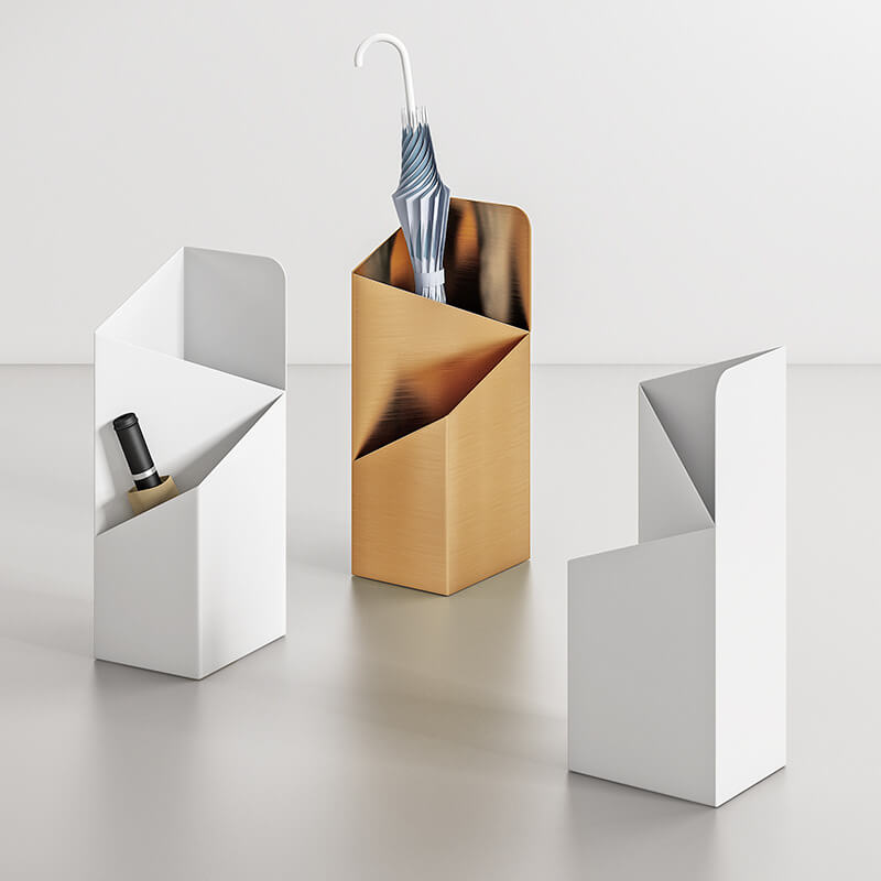 Umbrella stand with drip tray – Strömma-Red-State of Style