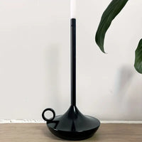 Unique and Luxury Candle Holder Lamp - LuxuryCandle-Black-State of Style