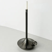 Unique and Luxury Candle Holder Lamp - LuxuryCandle-Black-State of Style