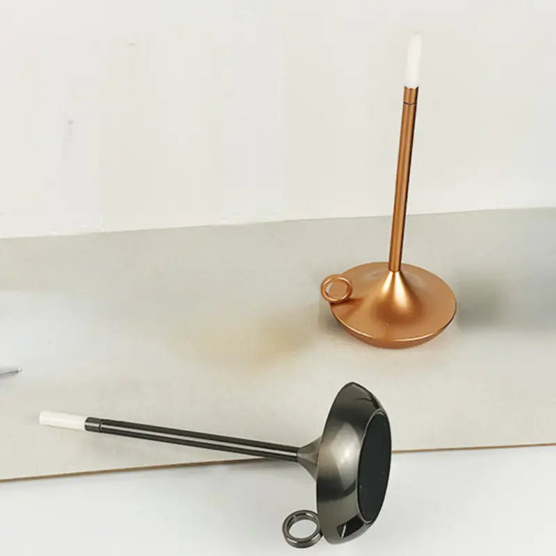 Unique and Luxury Candle Holder Lamp - LuxuryCandle-Black-State of Style