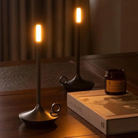 Unique and Luxury Candle Holder Lamp - LuxuryCandle-Black-State of Style