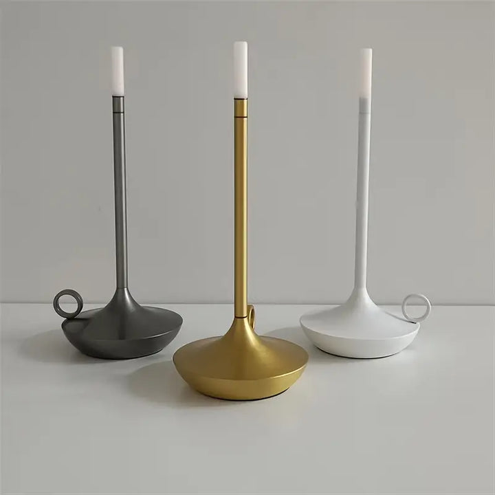 Unique and Luxury Candle Holder Lamp - LuxuryCandle-Black-State of Style