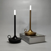 Unique and Luxury Candle Holder Lamp - LuxuryCandle-Black-State of Style
