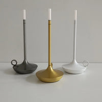 Unique and Luxury Candle Holder Lamp - LuxuryCandle-Black-State of Style