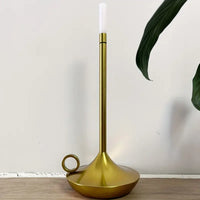 Unique and Luxury Candle Holder Lamp - LuxuryCandle-Gold-State of Style