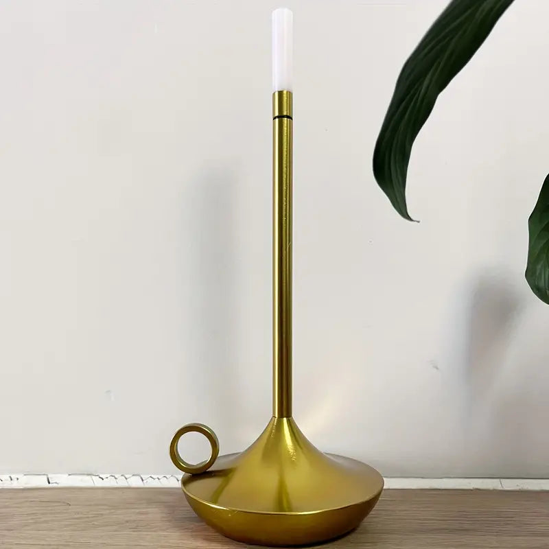 Unique and Luxury Candle Holder Lamp - LuxuryCandle-Gold-State of Style