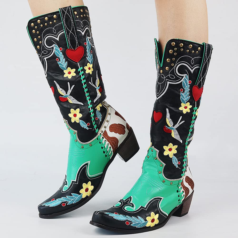 Unique Ladies Cowboy Boots - Carmen-3.5-State of Style